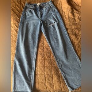 Abercrombie Curve Love High Rise Loose Jeans